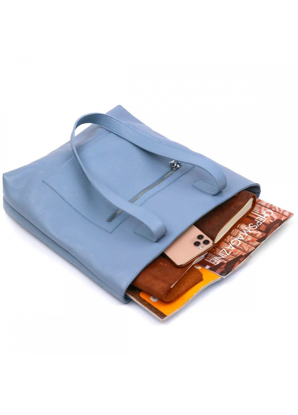 Женская кожаная сумка шоппер 16361 Shvigel (262523363)