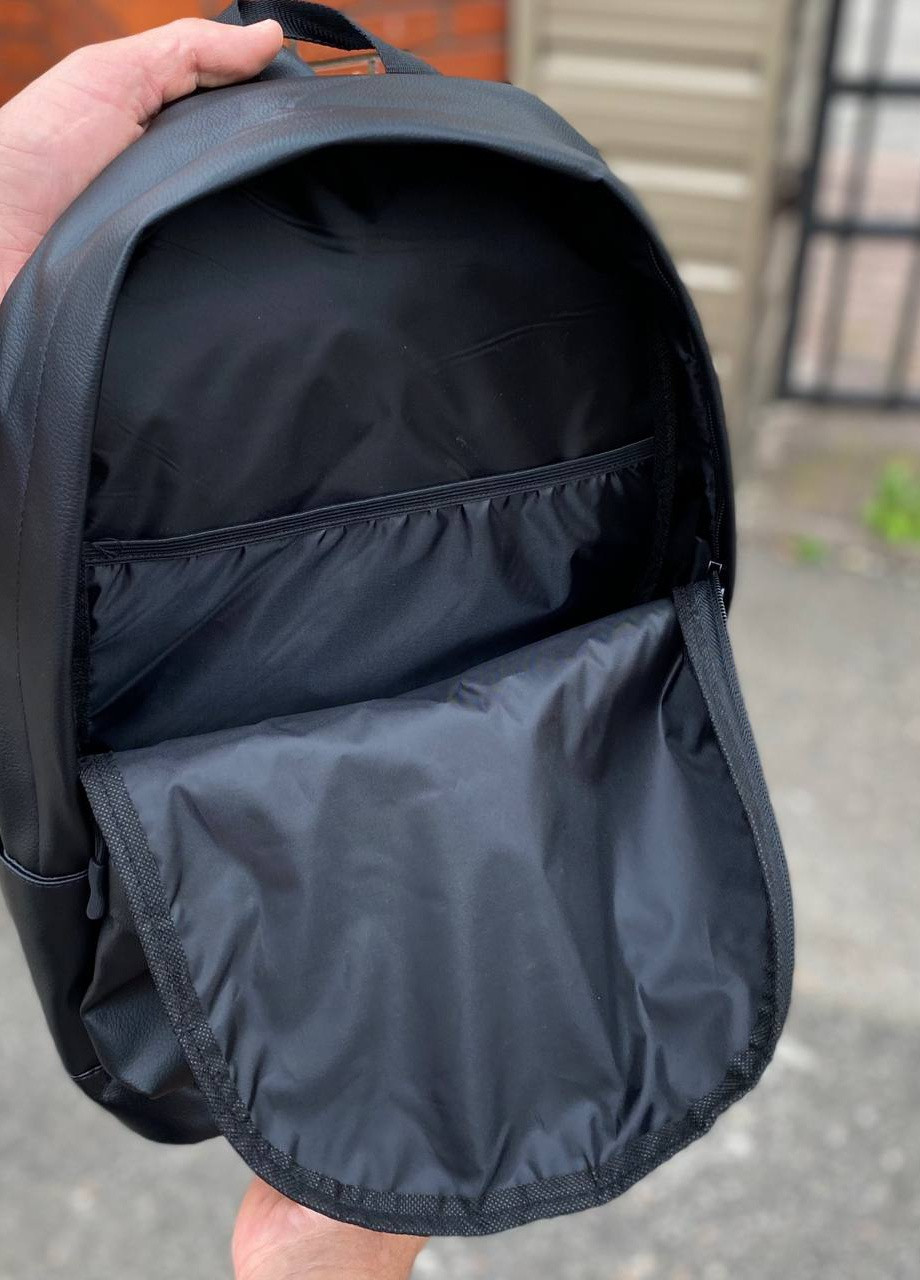 Матовий чорний міський універсальний рюкзак Town Style Zeus No Brand (258261915)