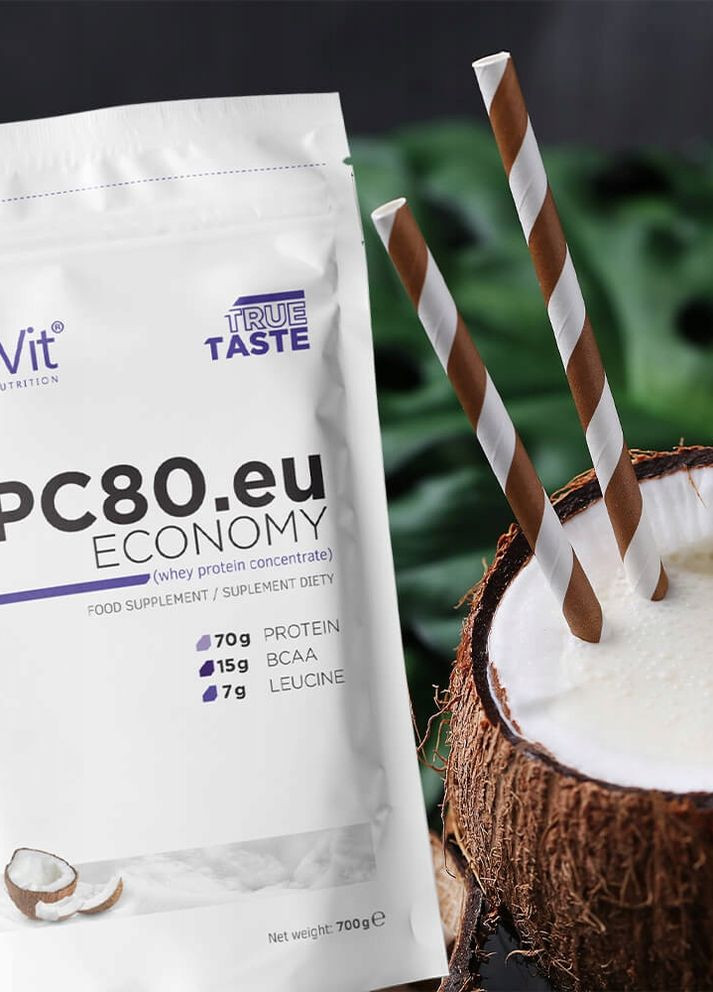 Протеин Wpc Eco 700 g (Coconut cream) Ostrovit (262297047)