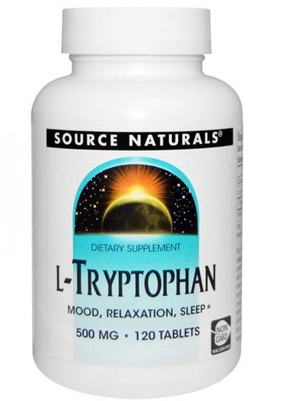 L-Tryptophan 500 mg 120 Tabs Source Naturals (256720853)