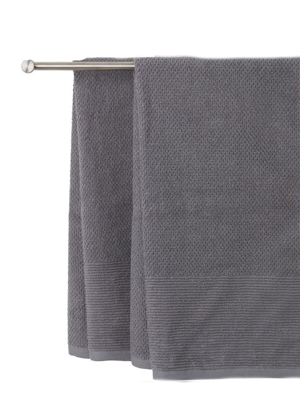 No Brand полотенце хлопок 65x130см серый серый производство - Китай