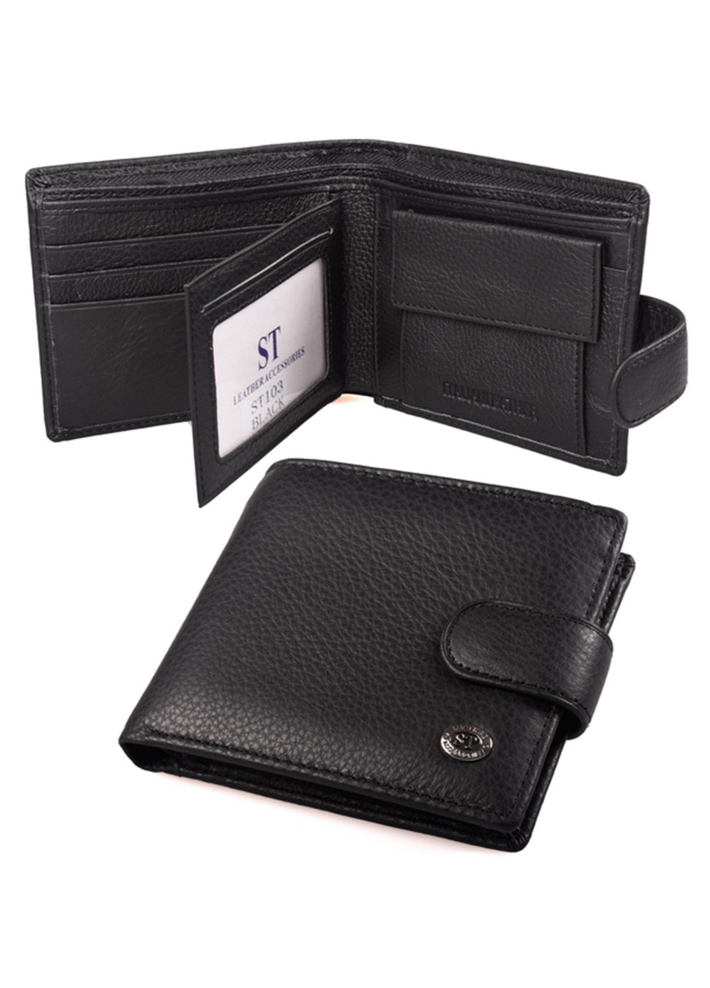 Чоловічий шкіряний гаманець ST 103 (268219092)