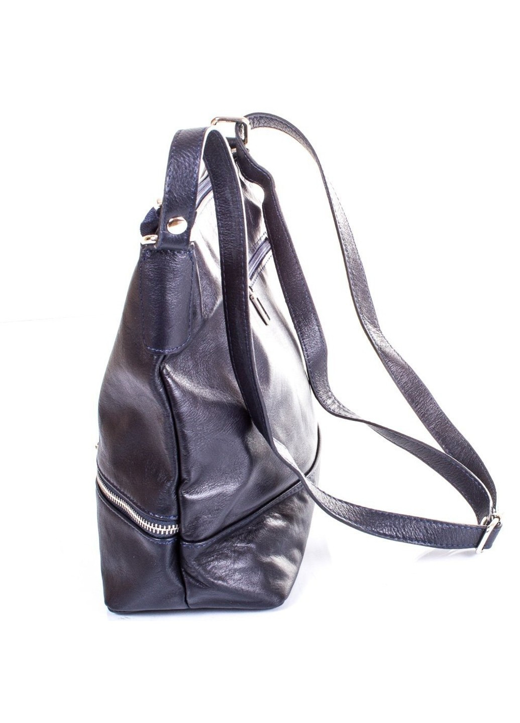 Женская синяя кожаная сумка Eterno (262975718)