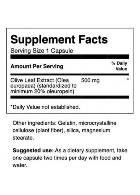 Olive Leaf Extract 500 mg 60 Caps Swanson (264295821)