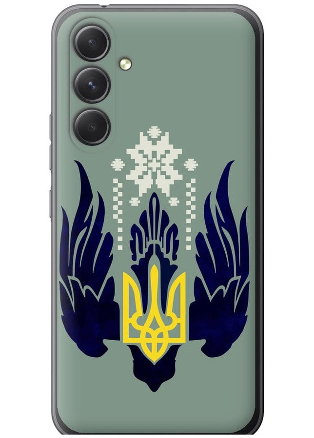 Силиконовый чехол 'Тризуб с крыльями' для Endorphone Samsung Galaxy A54 A546E (259943214)