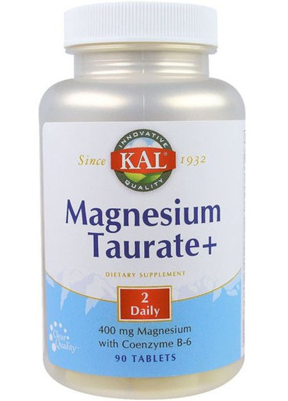 Magnesium Taurate+ 400 mg 90 Tabs CAL-36975 KAL (256722041)