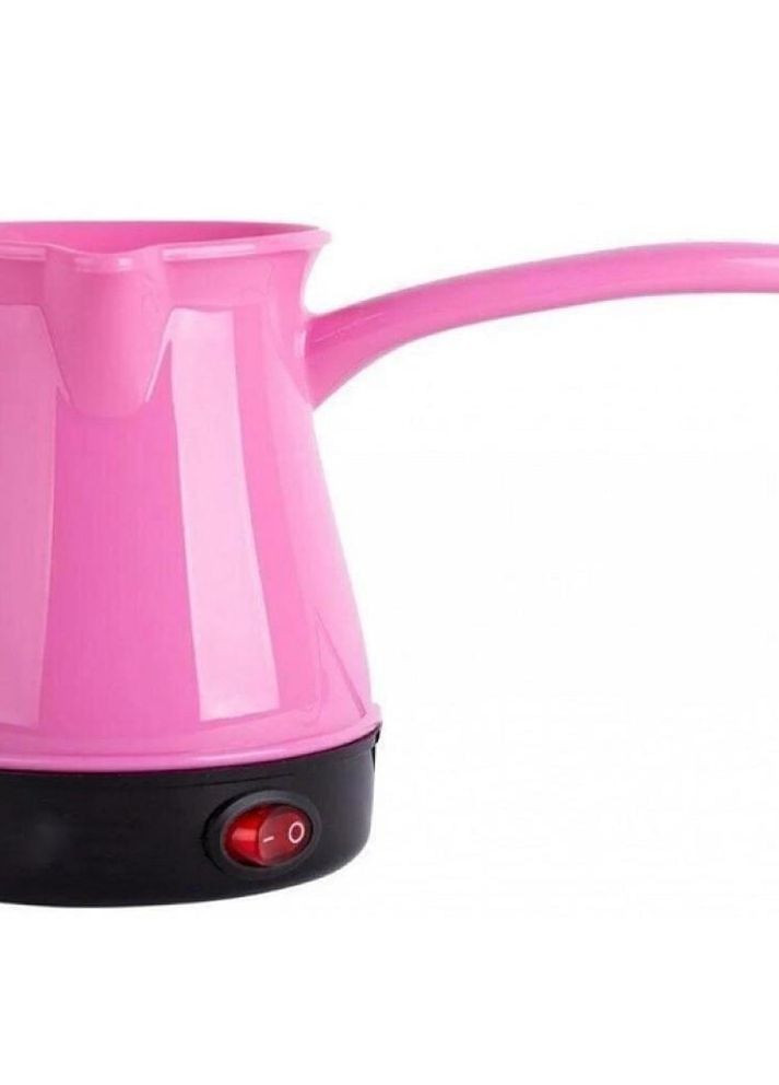 Турка электрическая для молотого кофе 12х9 см 600 Вт Розовый DSP ka 3027а (269097432)