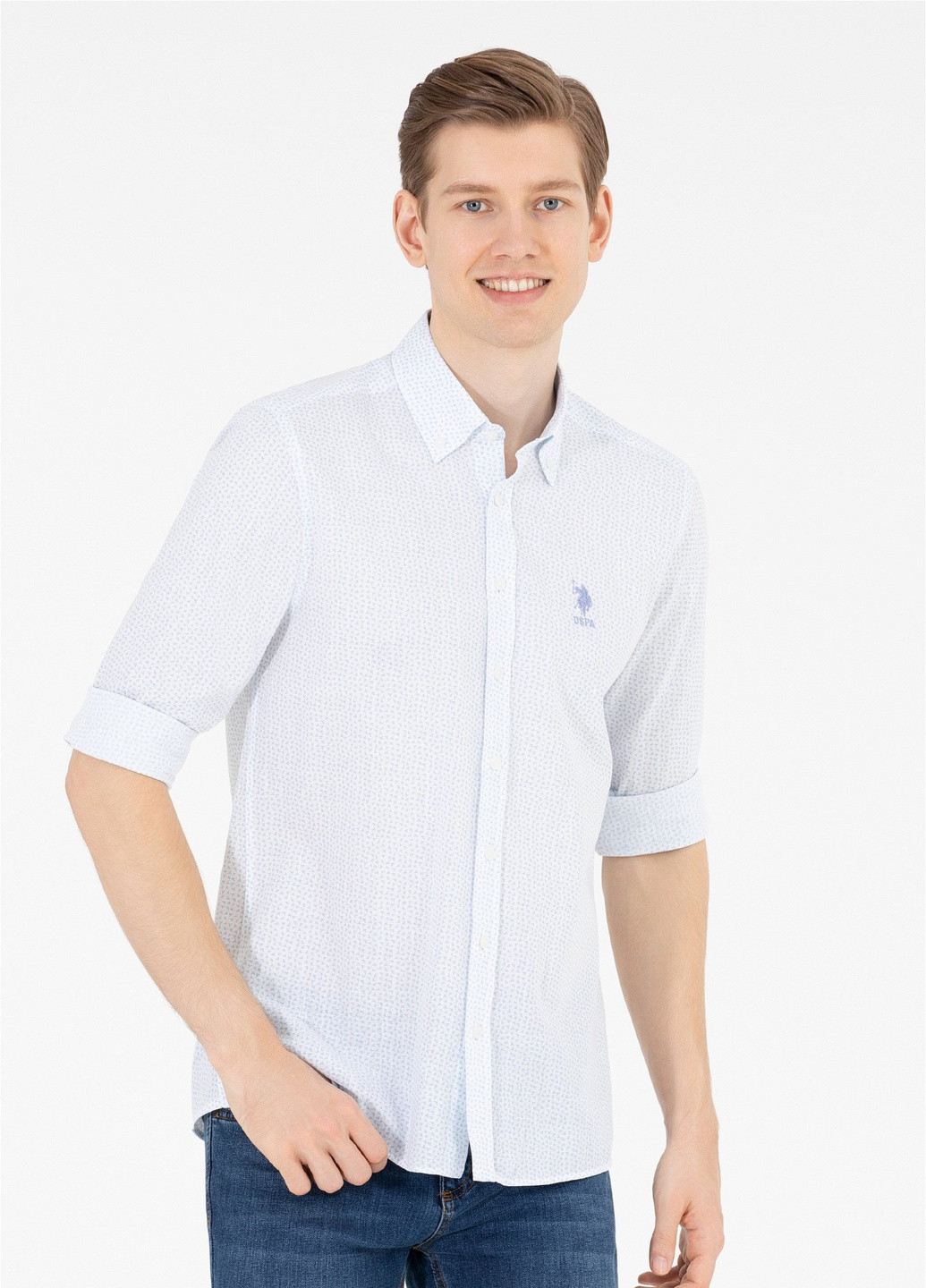 Сорочка чоловіча U.S. Polo Assn. (258527509)