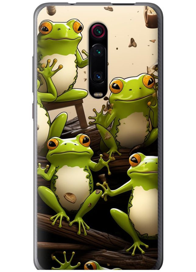 2D пластиковий чохол 'Жабки' для Endorphone Xiaomi Mi 9T Pro (266907586)