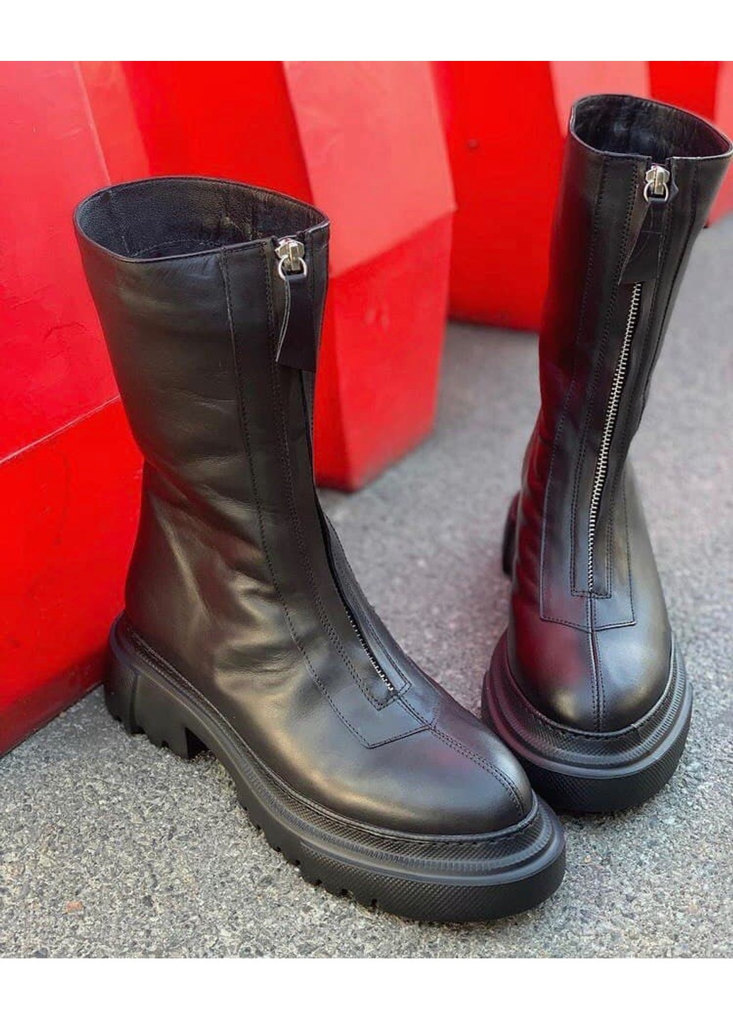 Осенние женские ботинки на низком ходу 197801 Buts