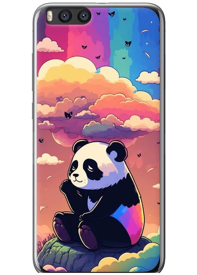 Силиконовый чехол 'Панда в облаках' для Endorphone Xiaomi Mi Note 3 (276395429)