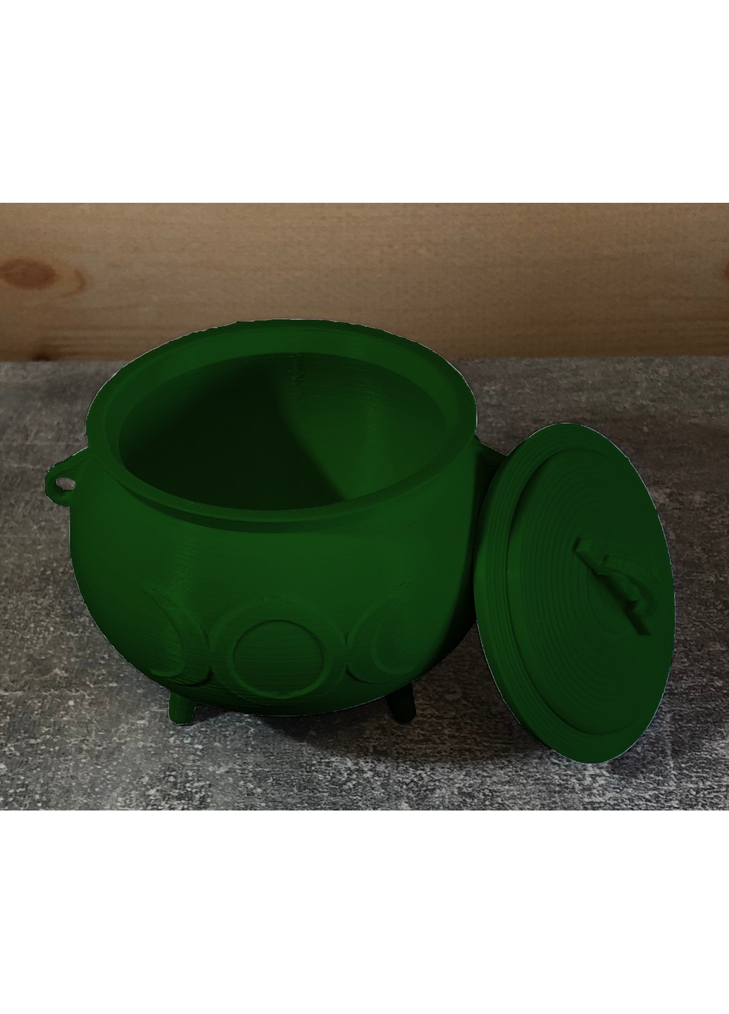 Горшок лепрекона «Фазы луны» с крышкой ЗаСвіт (266425148)