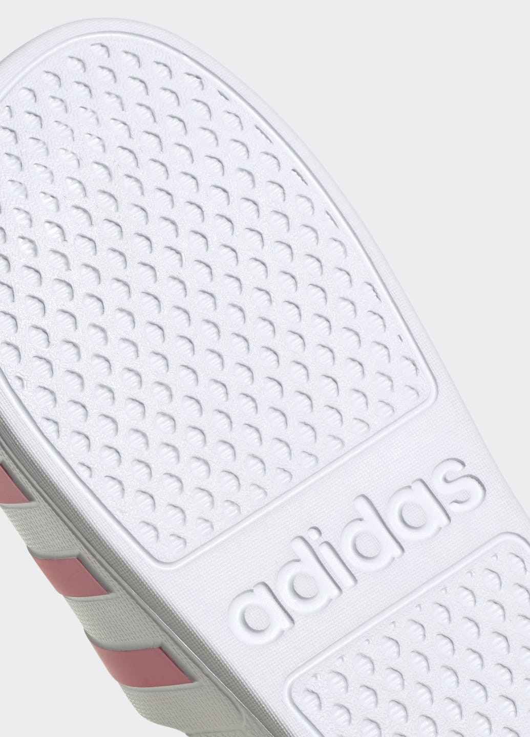 Белые шлепанцы adilette aqua adidas