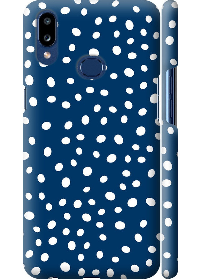 3D пластиковий матовий чохол 'Горошок v3' для Endorphone Samsung Galaxy A10s A107F (258093554)