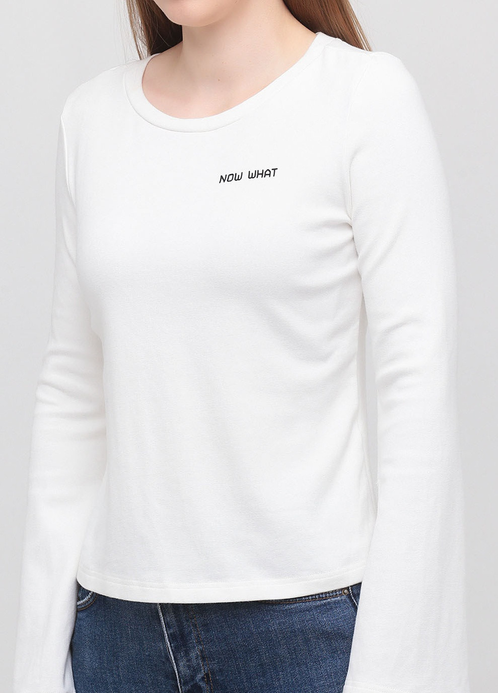 Белый свитшот Only (258076426)