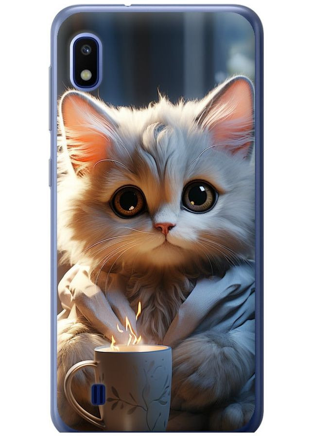 Силиконовый чехол 'White cat' для Endorphone samsung galaxy a10 2019 a105f (265396932)