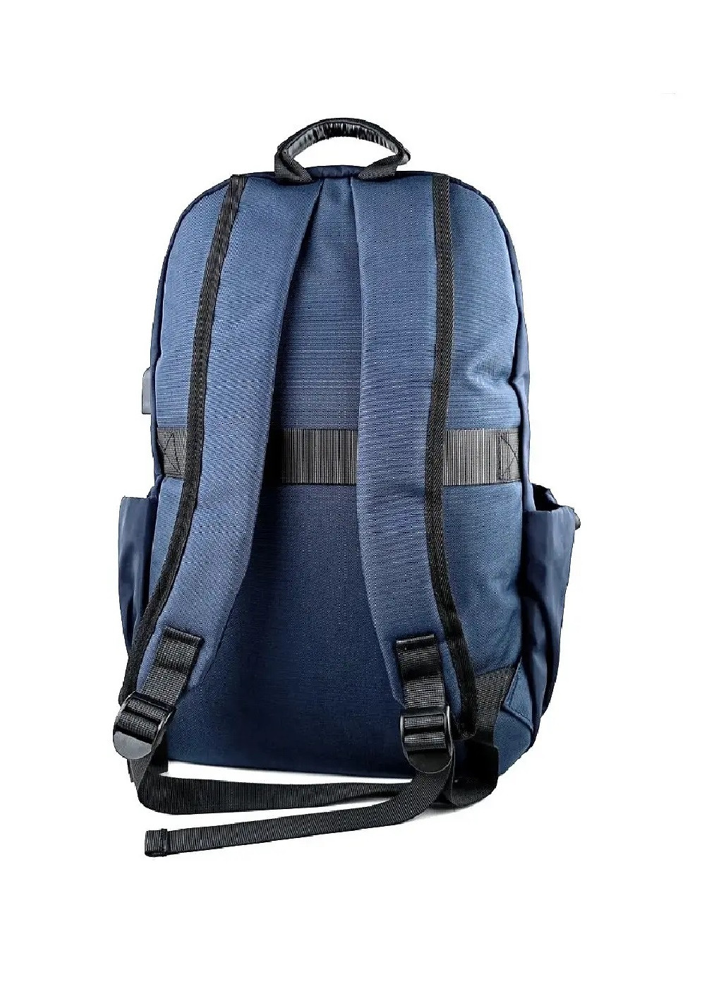 Рюкзак сумка спортивний компактний на кожен день з USB виходом 45х30х15 см об'єм 20 л (475242-Prob) Синій Unbranded (263678379)