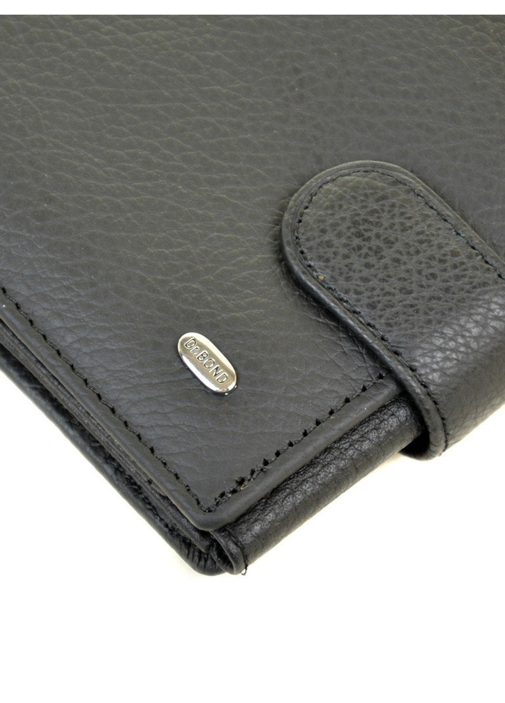Чоловічий шкіряний гаманець Classik Dr.Bond MS-15 black Dr. Bond (261551221)