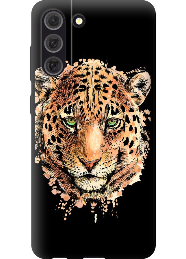 TPU черный чехол 'Леопард v2' для Endorphone Samsung Galaxy S21 FE (258090193)