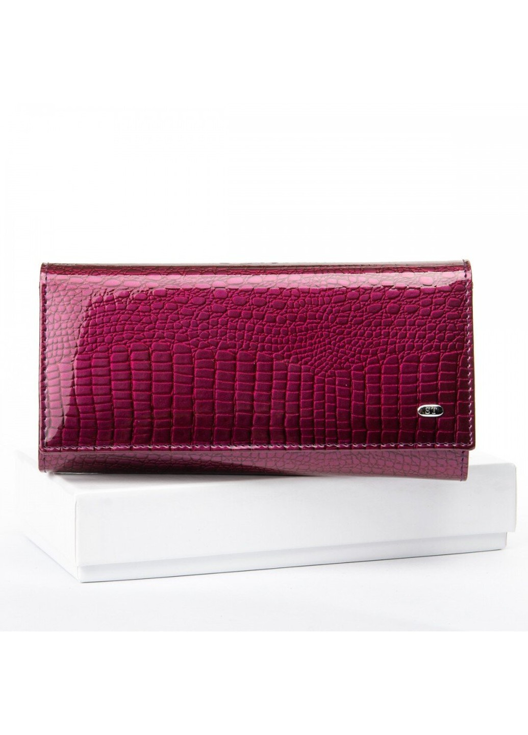 Женский кошелек из кожи LR W501 black Sergio Torretti (272949979)