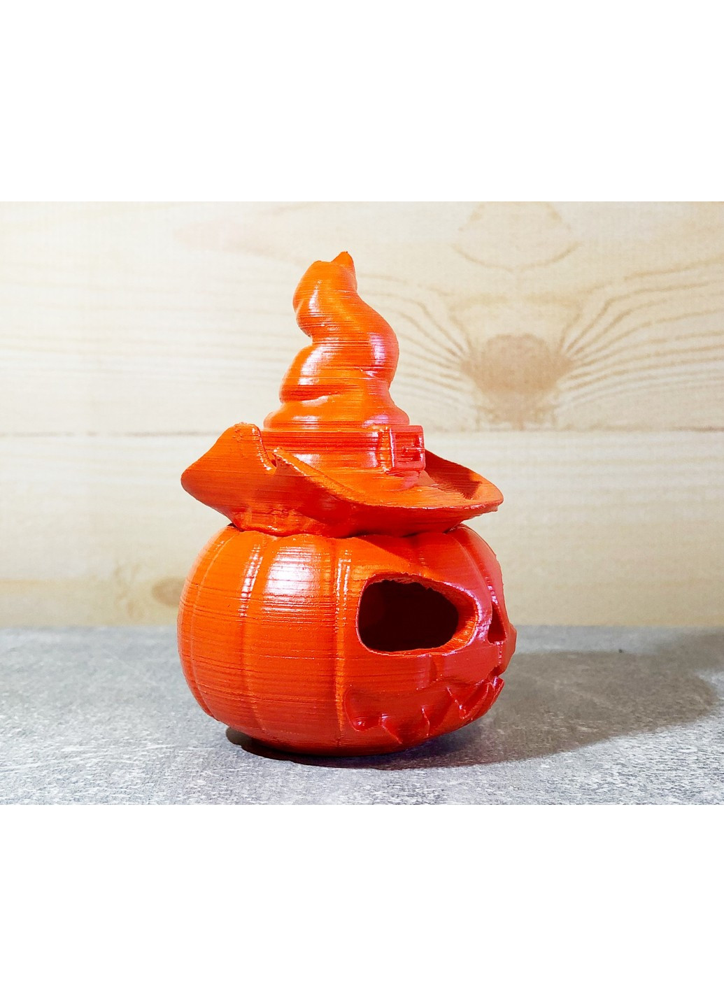 Гарбуз до Хеллоувіну з кришкою "ковпак леприкона" ЗаСвіт (266425127)