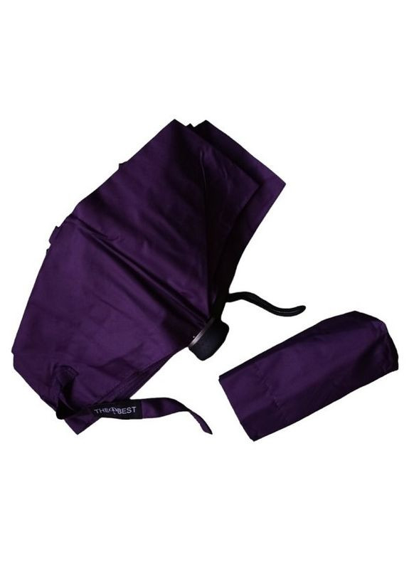 Зонтик женский механический TheBest 504 складной карманный на 8 спиц Фиолетовый No Brand (261763693)