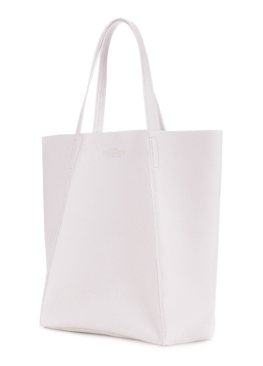 Сумка з натуральної шкіри Edge white PoolParty (262891861)