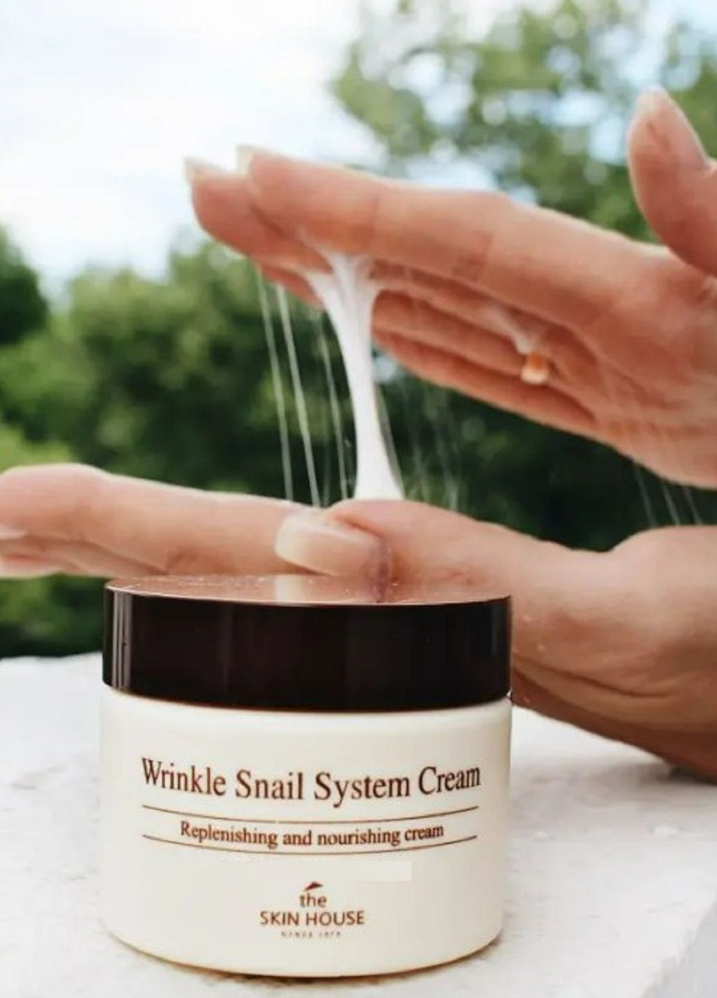 Крем с муцином улитки The Skin House Wrinkle Snail System Cream Farm Stay (265534866)