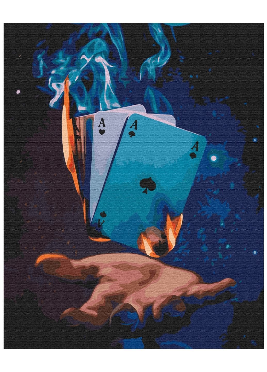 Картина за номерами "Покер", 40х50 см, виробник ЛІНЕРА, LR-00127 No Brand (278259307)