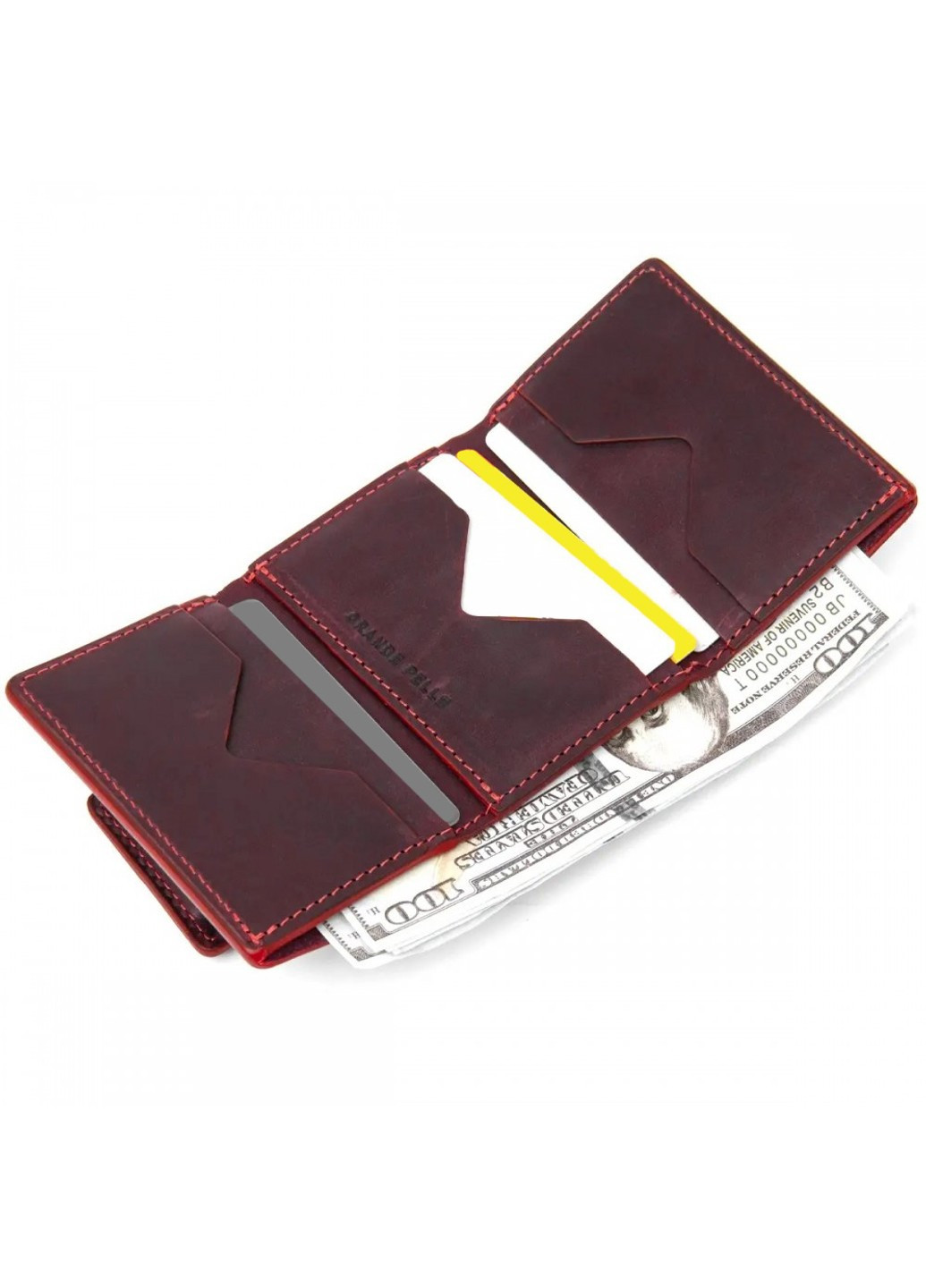 Жіночий шкіряний гаманець 11454 Grande Pelle (262523153)
