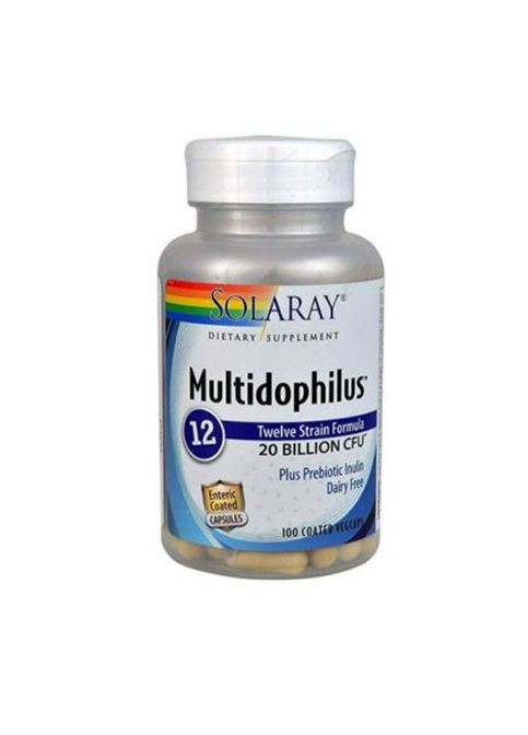 Multidophilus 12, 20 Billion CFU 100 Veg Caps SOR-49300 Solaray (264295717)
