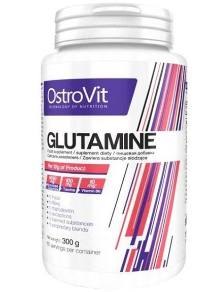 Glutamine 300 g /60 servings/ Orange Ostrovit (257252396)