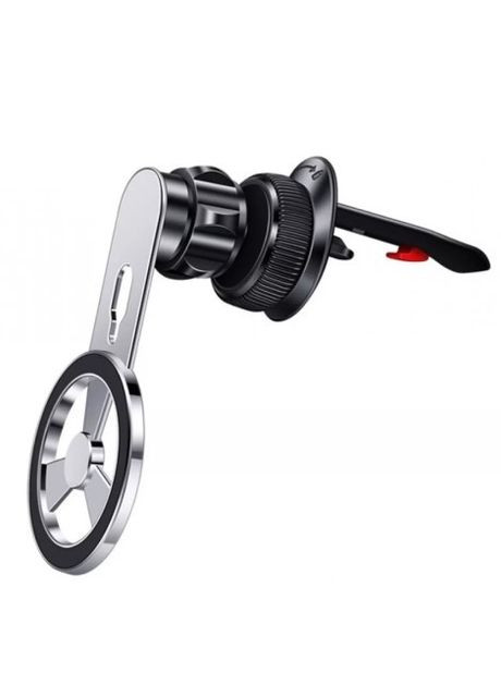 Автотримач магнітний (Магнітний, кріплення на кліпсі, 5 магнітів, кріплення на повітропровід) - чорний WIWU CH026 (266138815)