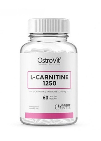 L-Carnitine 1250 60 Caps Ostrovit (256719367)