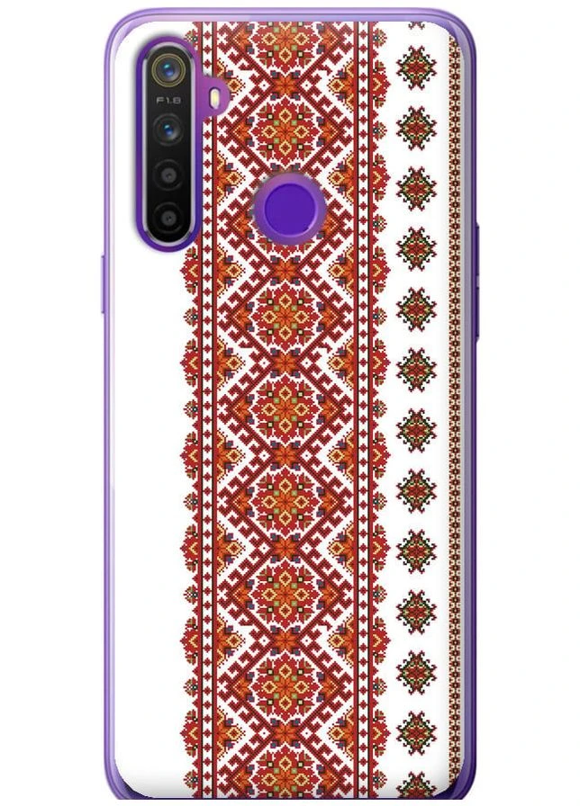 2D пластиковый чехол 'Вышиванка 13' для Endorphone Realme 6i (269354902)