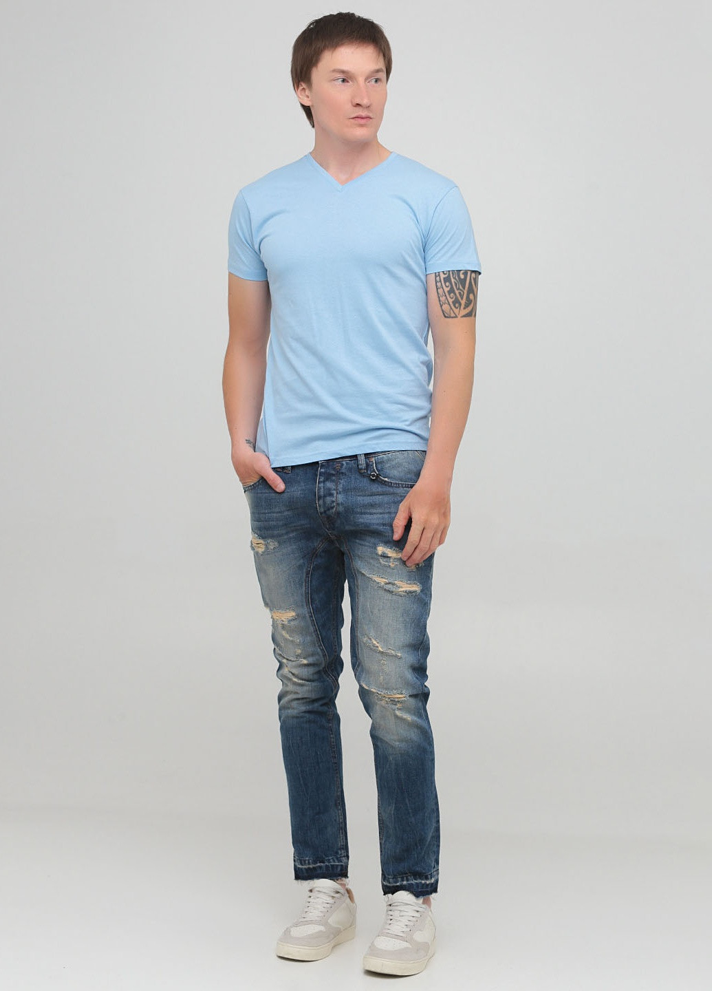 Синие джинсы Denim Co