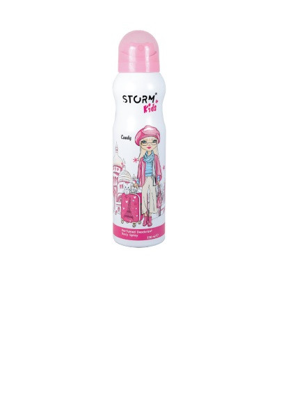 Дитячий парфумований дезодорант-спрей для дівчаток Candy, 150 мл Storm (276972955)