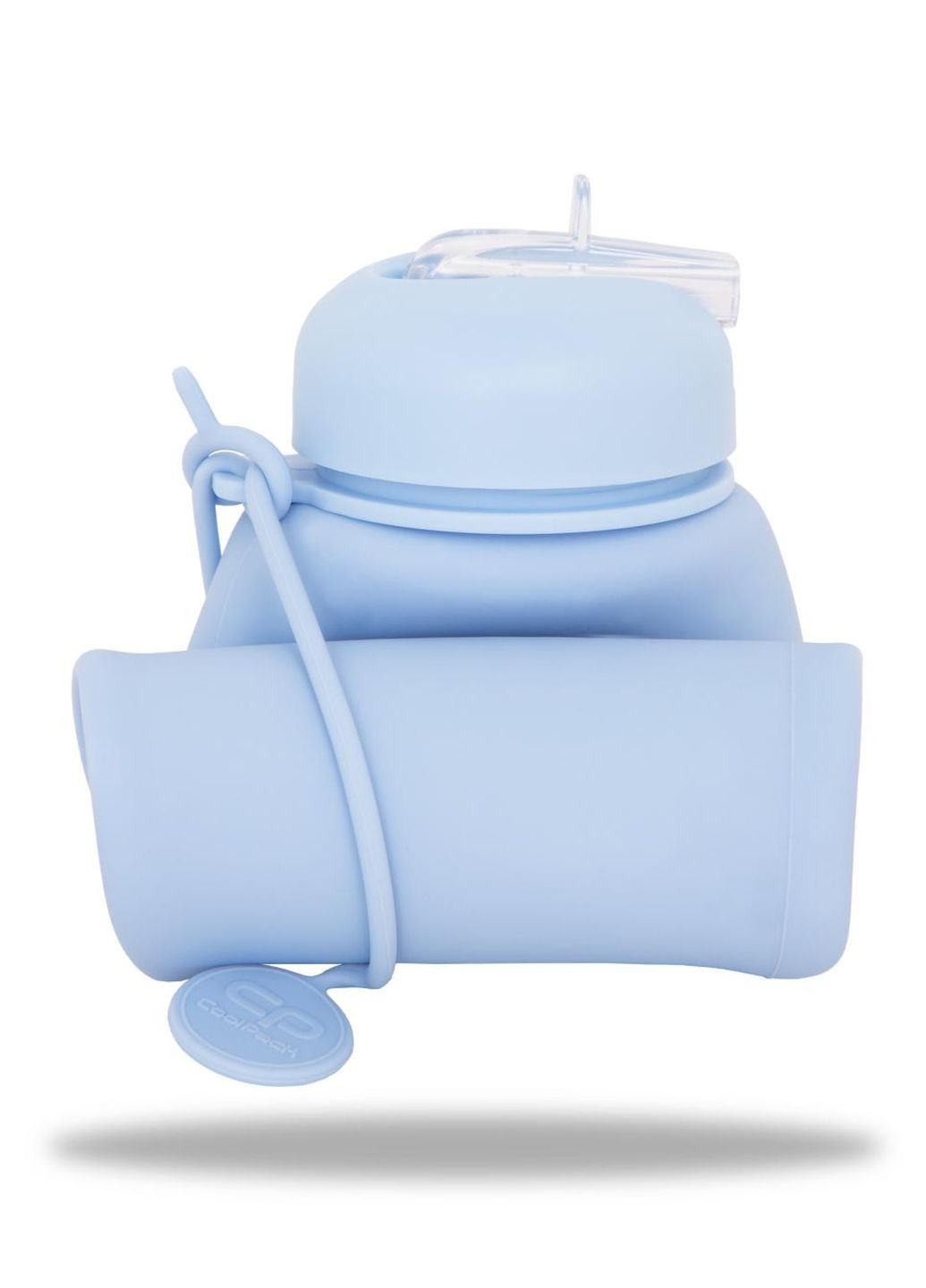 Пляшка Pump Pastel Powder Blue для води 600 мл CoolPack (264643465)
