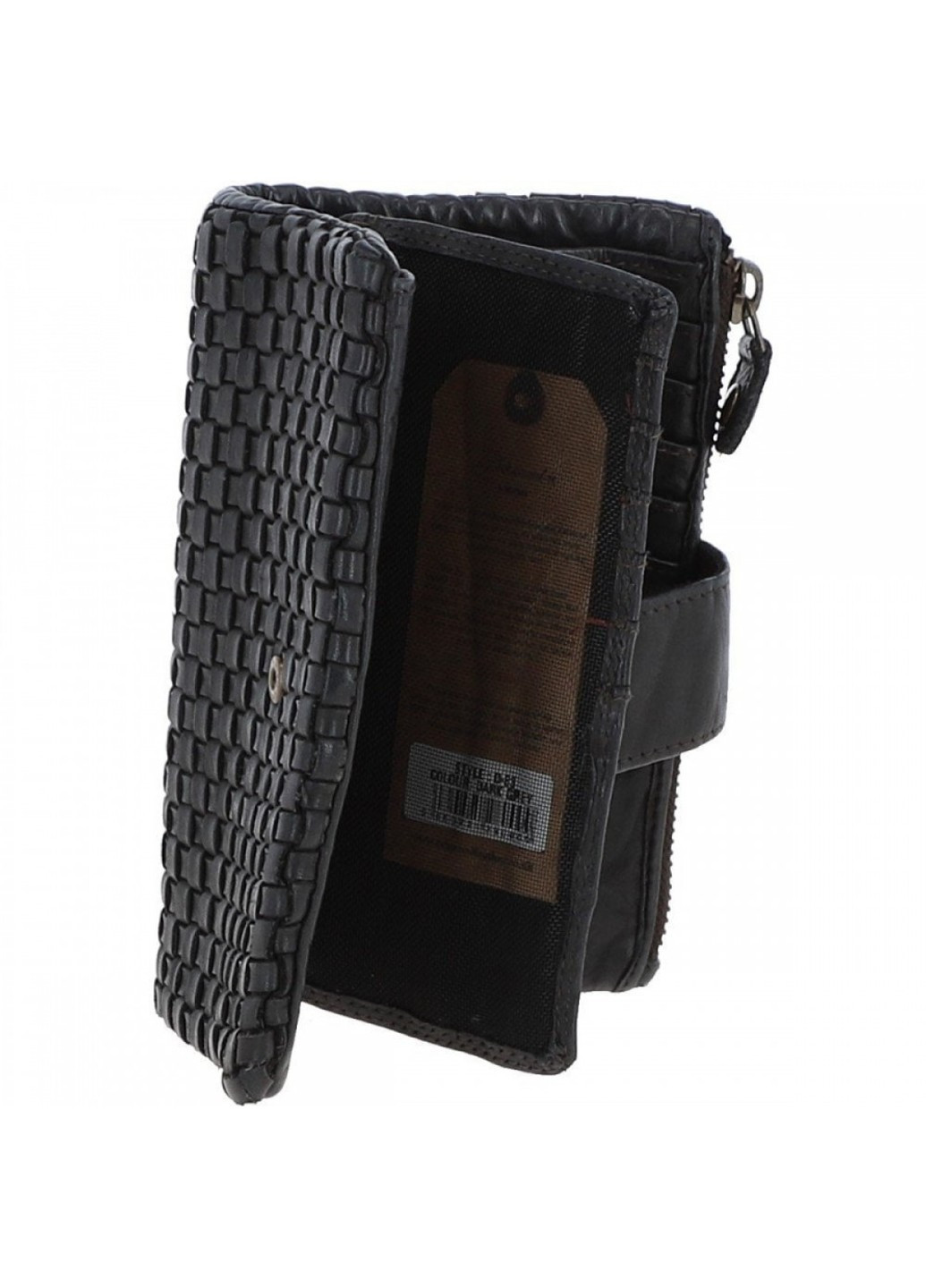 Женский кожаный кошелек D83 Dark Grey (Темно-серый) Ashwood (261853556)