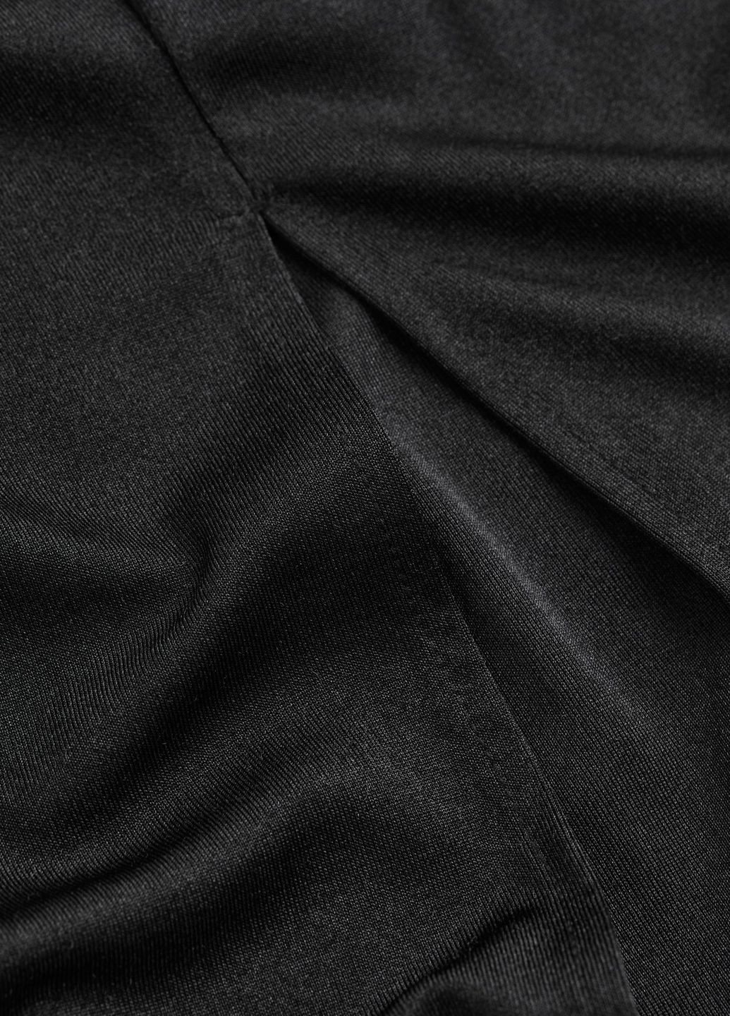 Черная повседневный однотонная юбка H&M