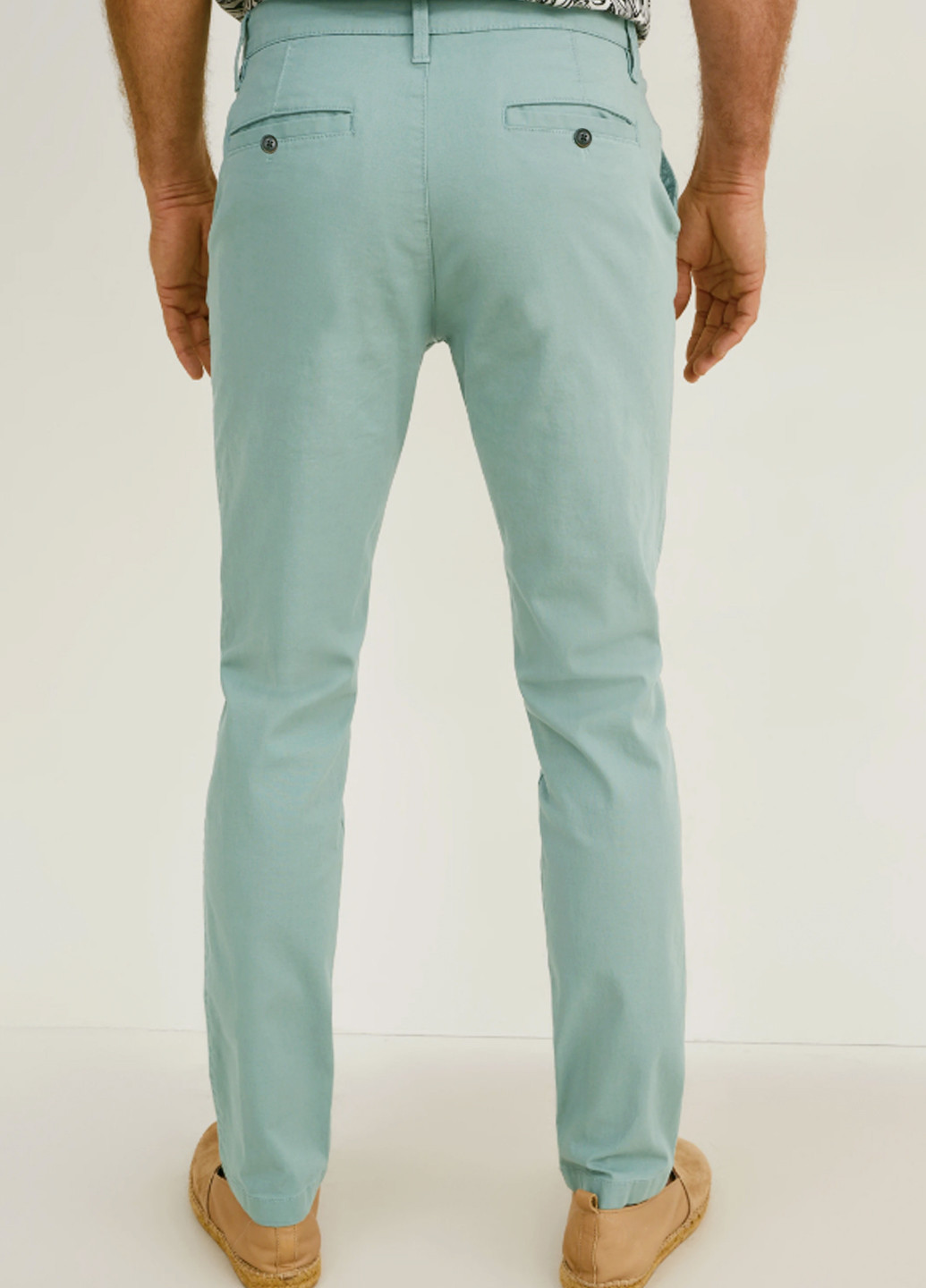 Комбинированные кэжуал демисезонные брюки C&A
