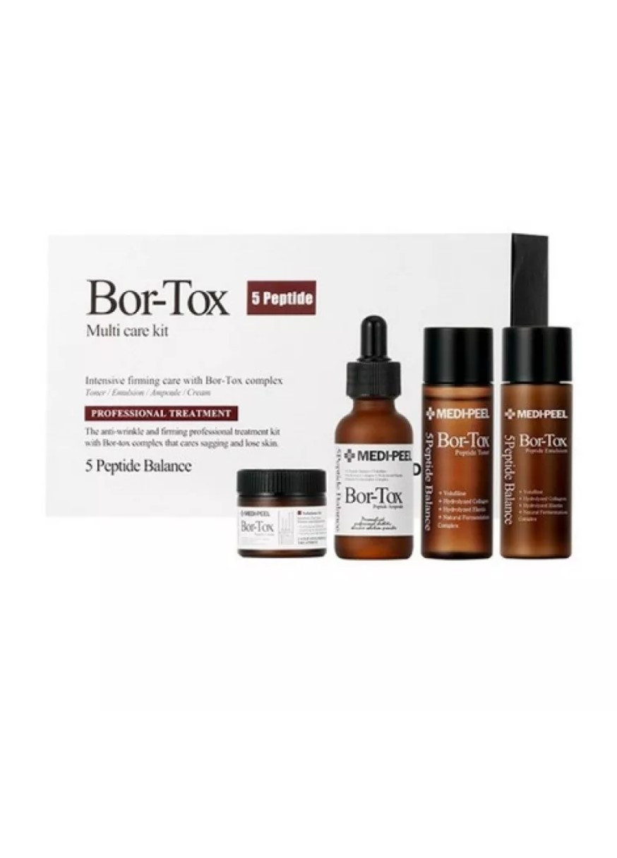 Набор лифтинг-средств против морщин Bor-Tox 5 Peptide Multi Care Kit Medi-Peel (267331722)