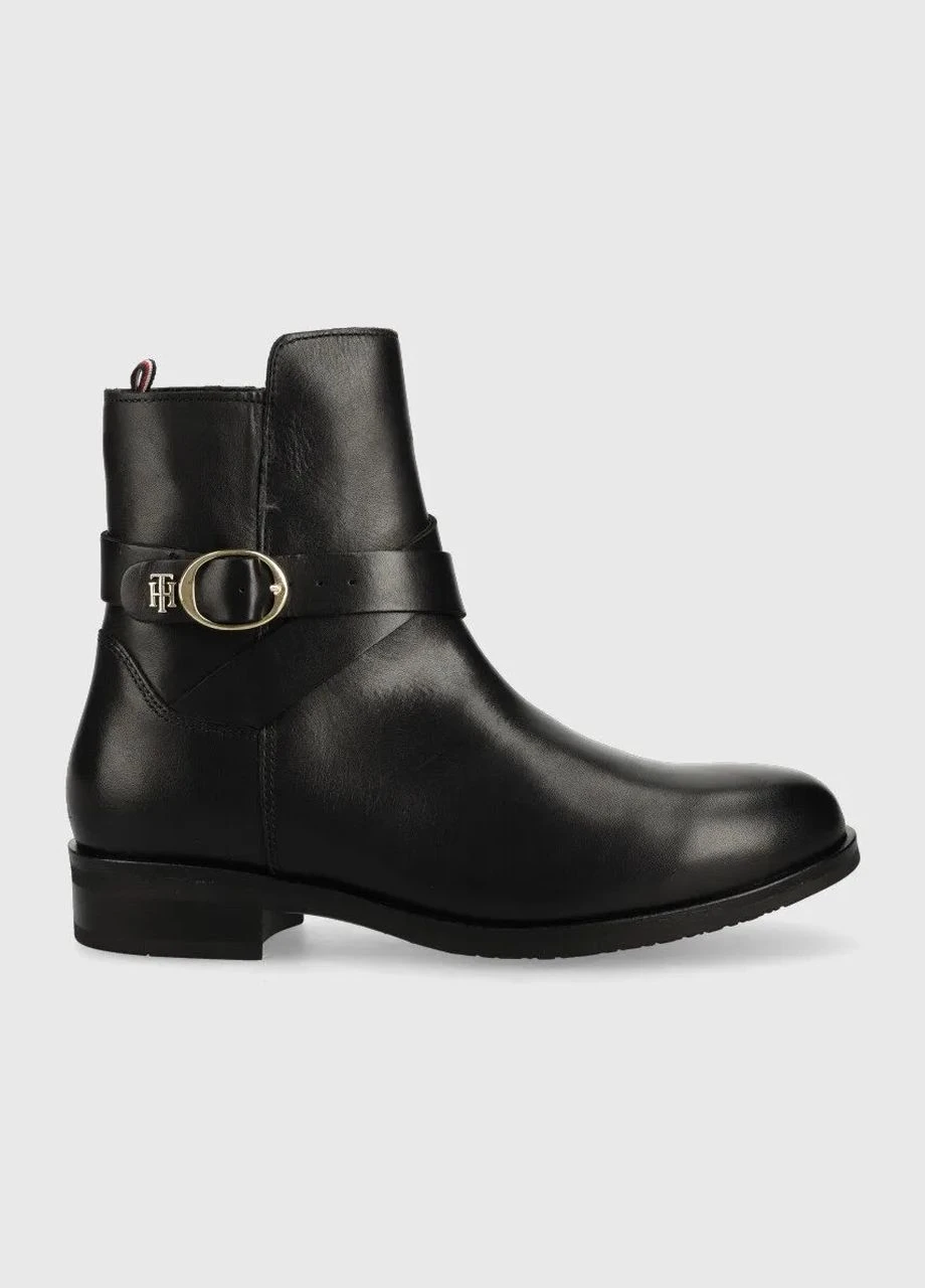Жіночі черевики Tommy Hilfiger Th Belt Flat Boot (275091133)