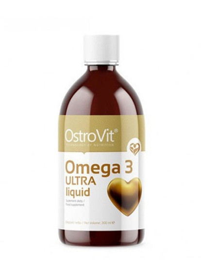 Omega 3 Ultra Liquid 300 ml /150 servings/ Ostrovit (256724232)