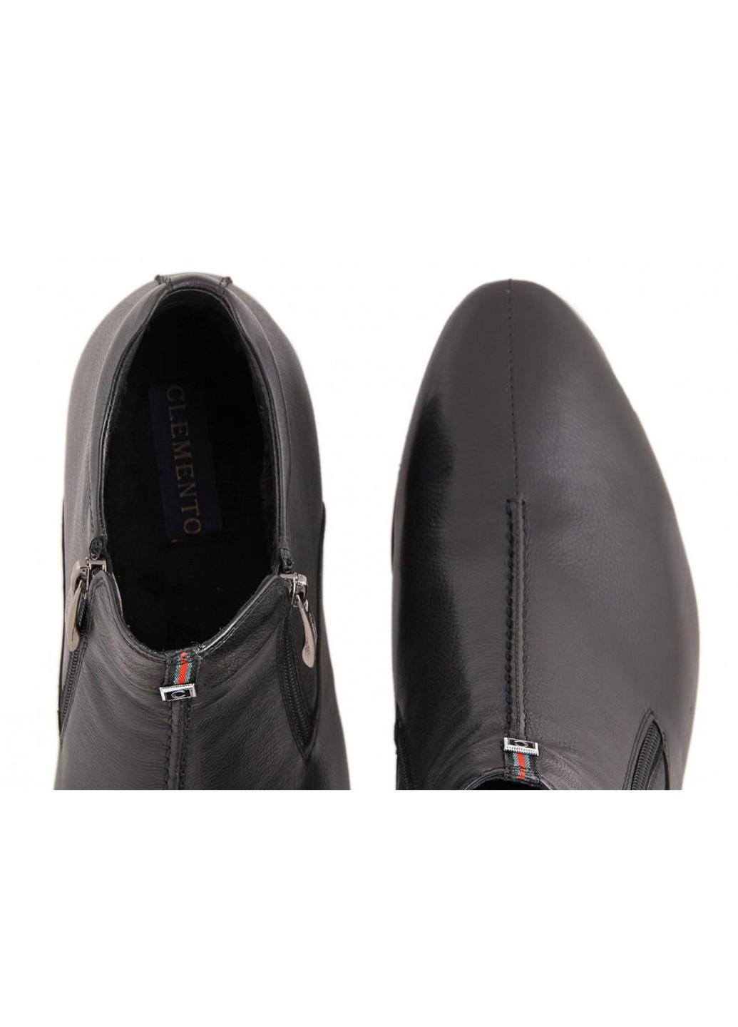Черные ботинки Clemento