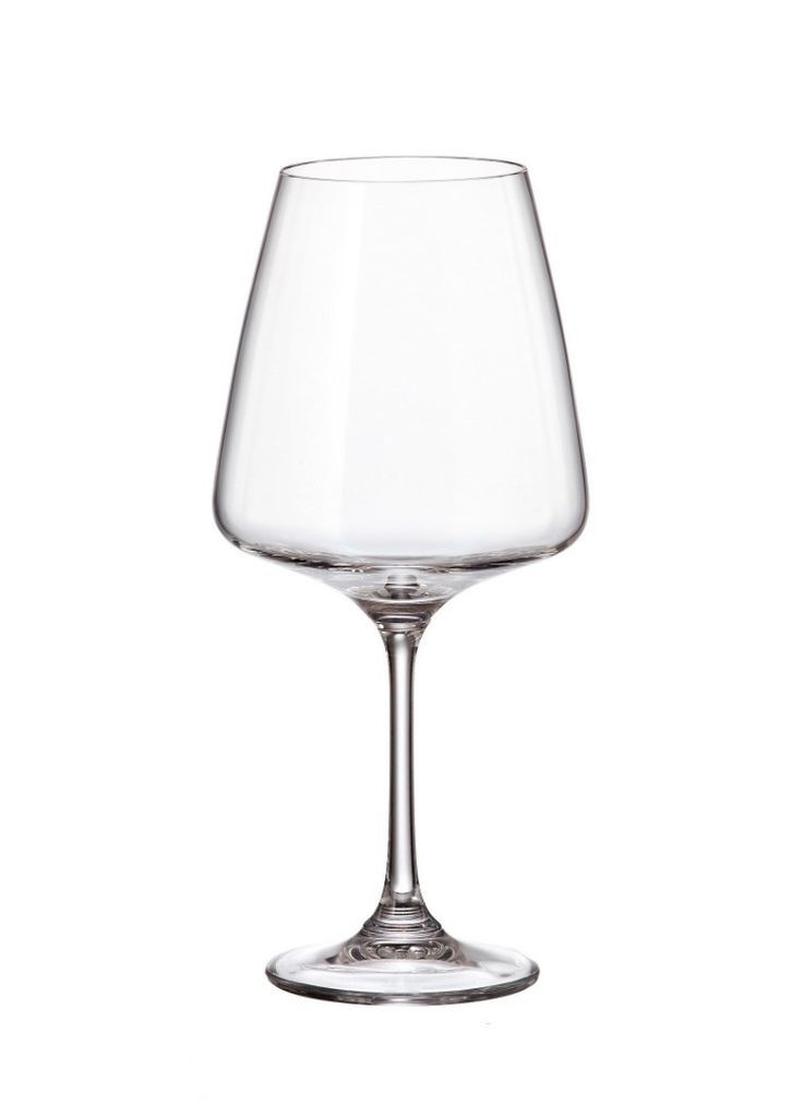 Бокал для вина CORVUS 1шт 570 мл богемское прозрачное стекло Чехия Bohemia (261553683)