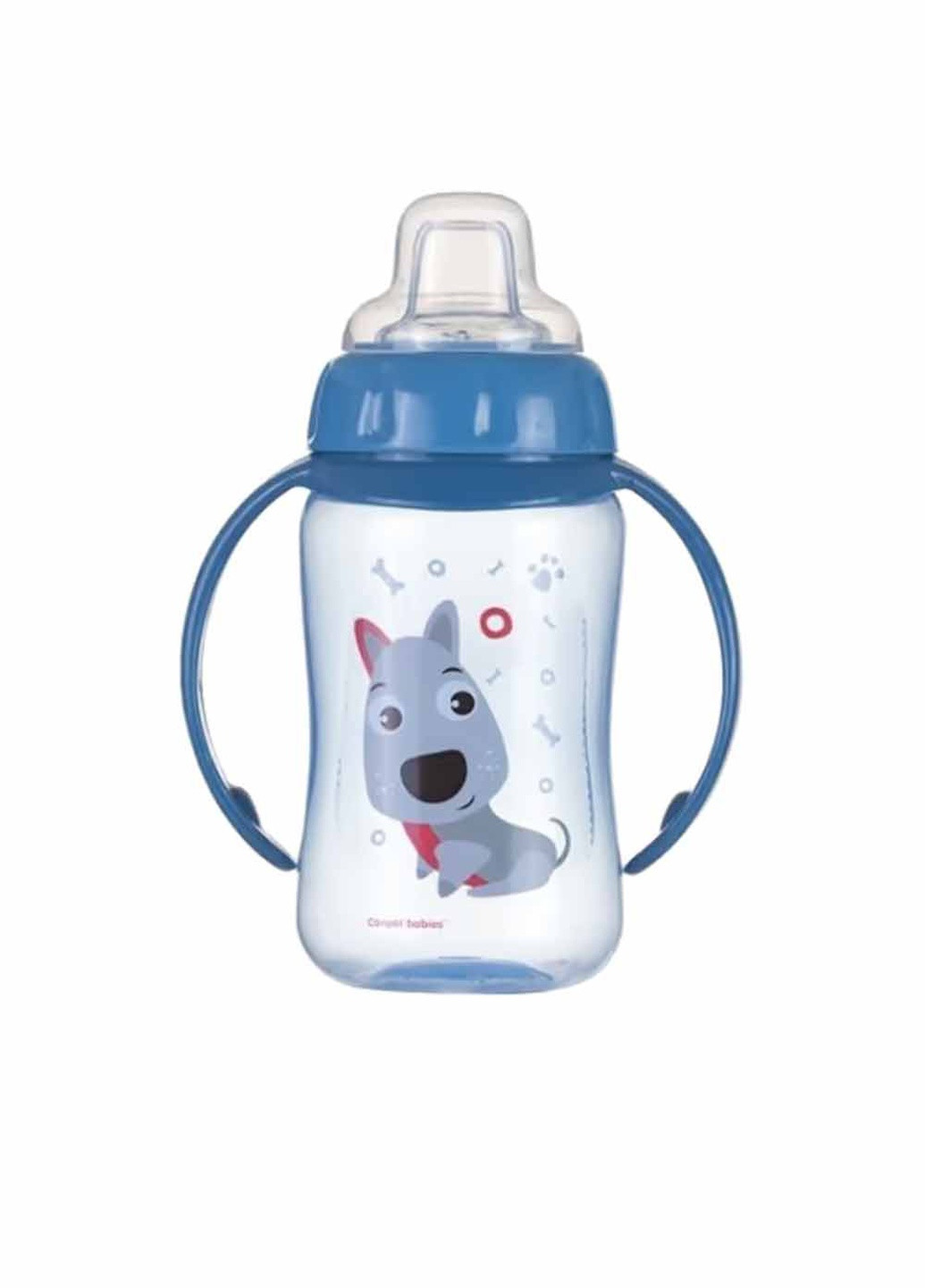 Кружка тренувальна з силіконовим носиком - Cute Animals - песик колір блакитний ЦБ-00197720 Canpol Babies (259465628)