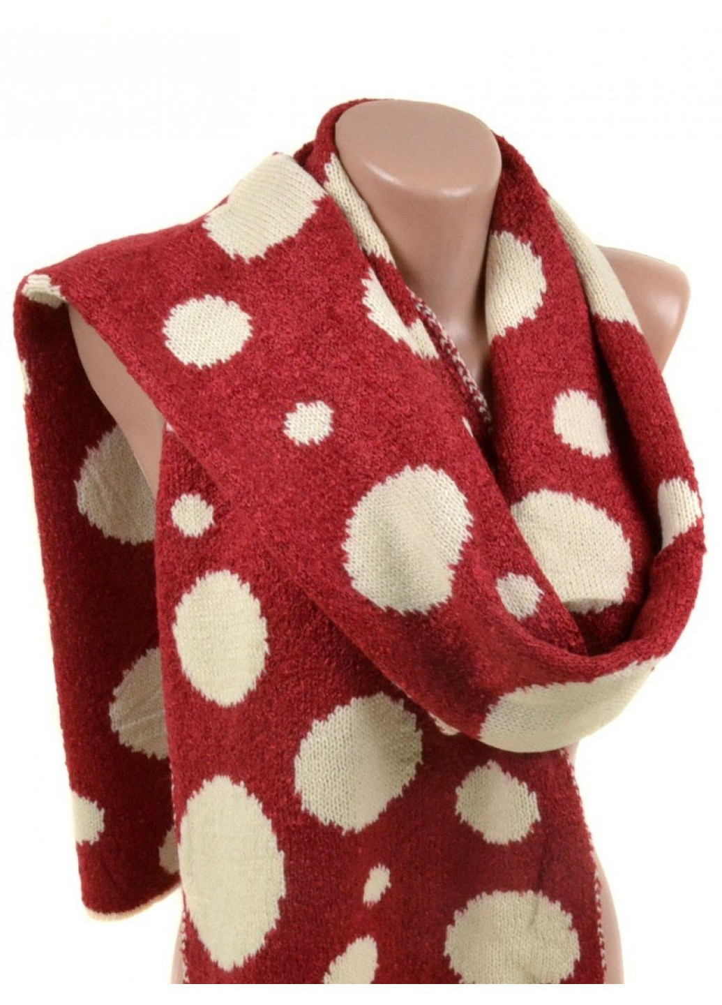 Жіночий шарф віскоза M0450 red BR-S (276456850)