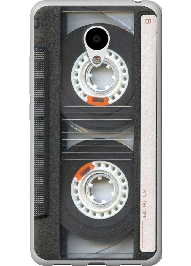 2D пластиковый чехол 'Кассета' для Endorphone Meizu M3s (257797441)