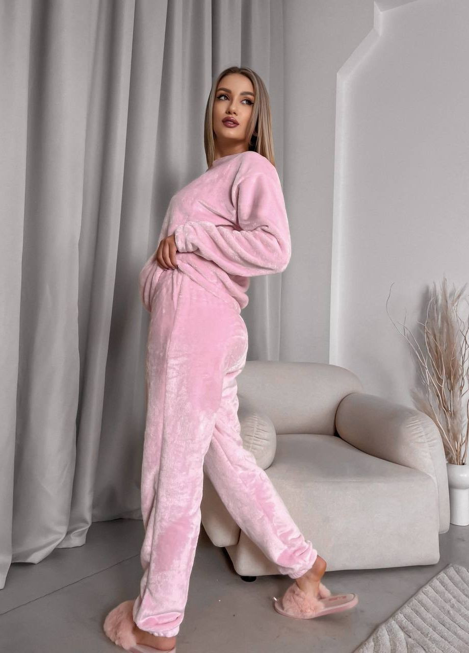Розовая зимняя пижама Украина Your style